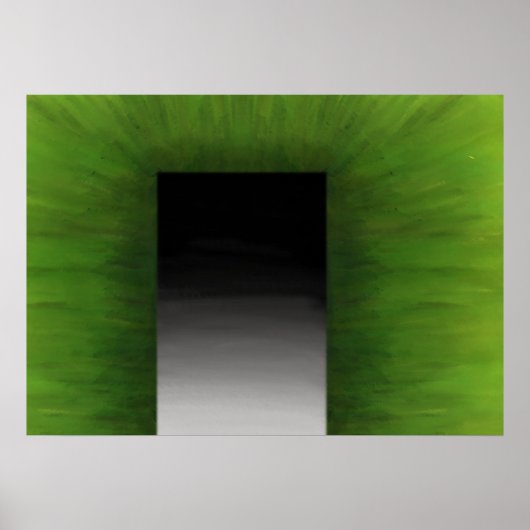 Het gras is niet altijd groener poster (Voorkant)