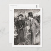 Het gras, nabij Stanhope Briefkaart (Voorkant / Achterkant)