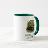 Het gras roept en ik moet grappig maaien Mok (Voorkant rechts)