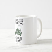 Het gras roept en ik moet maaien koffiemok (Voorkant rechts)