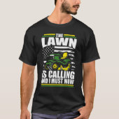 Het gras roept en ik moet Mower American T-shirt (Voorkant)