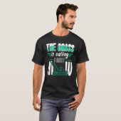 Het Gras Roept Ik Moet De Tuin Maaien T-shirt (Voorkant volledig)