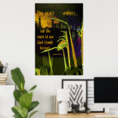 Het gras verdort... maar het woord van onze God Poster (Thuiskantoor)