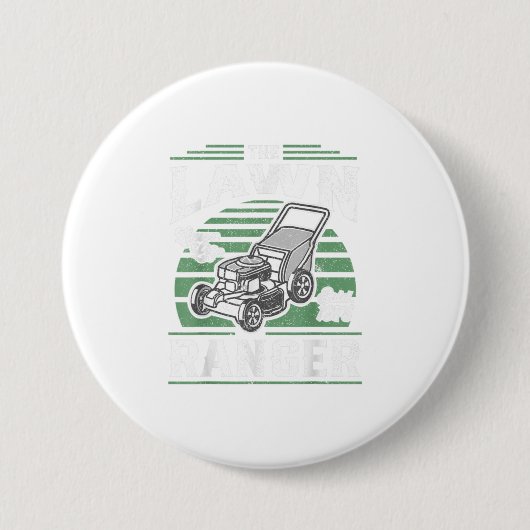 Het grasvet van de grasmaaier van de grasmachine ronde button 7,6 cm (Voorkant)