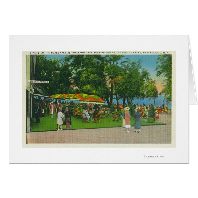 Het graven op de stoep van Roseland Park Scene (Voorkant Horizontaal)