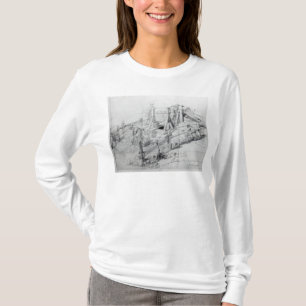Het graven van een put in Lower Bedford Place, Lon T-shirt