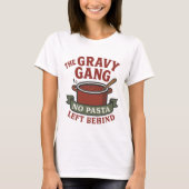 Het Gravy Gang Shirt | Geen pasta achtergelaten gr (Voorkant)