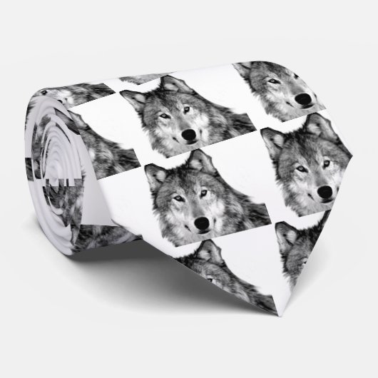 HET GRAY WOLF-STROPDAS STROPDAS (Opgerold)