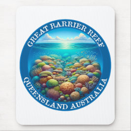 Het Great Barrier Reef in Queensland, Australië Muismat