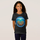 Het Great Barrier Reef in Queensland, Australië T-shirt (Voorkant volledig)