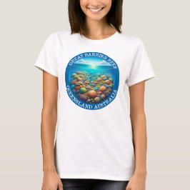 Het Great Barrier Reef in Queensland, Australië T-shirt