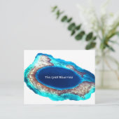 Het Great Blue Hole Briefkaart (Staand voorkant)