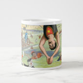 Het Great Coney Island Water Carnaval Grote Koffiekop (Voorkant)