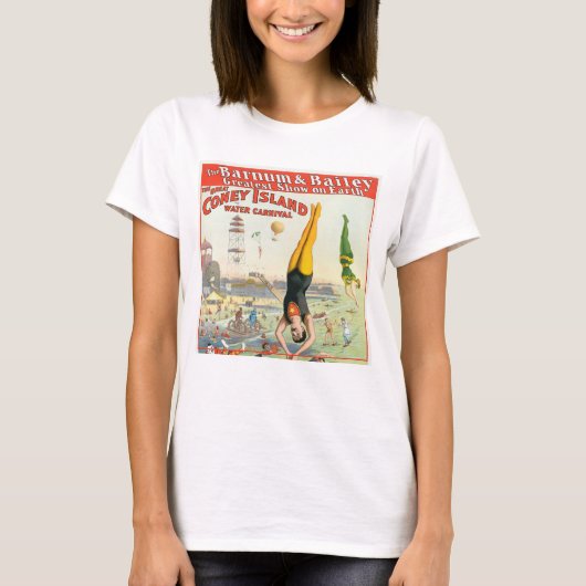 Het Great Coney Island Water Carnaval T-shirt (Voorkant)