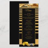 Het Great Gatsby Inspiration Menu (Voorkant / Achterkant)