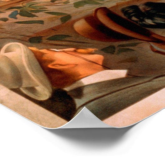 Het Great Gotham Stock Co. Theater Poster (Hoek)