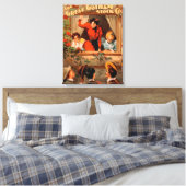 Het Great Gotham Stock Co. Theater Poster Canvas Afdruk (Insitu (Slaapkamer))