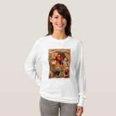 Het Great Gotham Stock Co. Theater Poster T-shirt (Voorkant volledig)