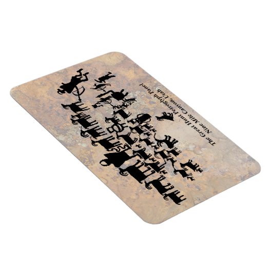 Het Great Hunt Petroglyph-paneel Magneet (Rechterzijde)