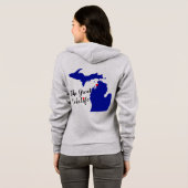 Het Great LakeLife Michigan steekt de hoodie op (Achterkant volledig)