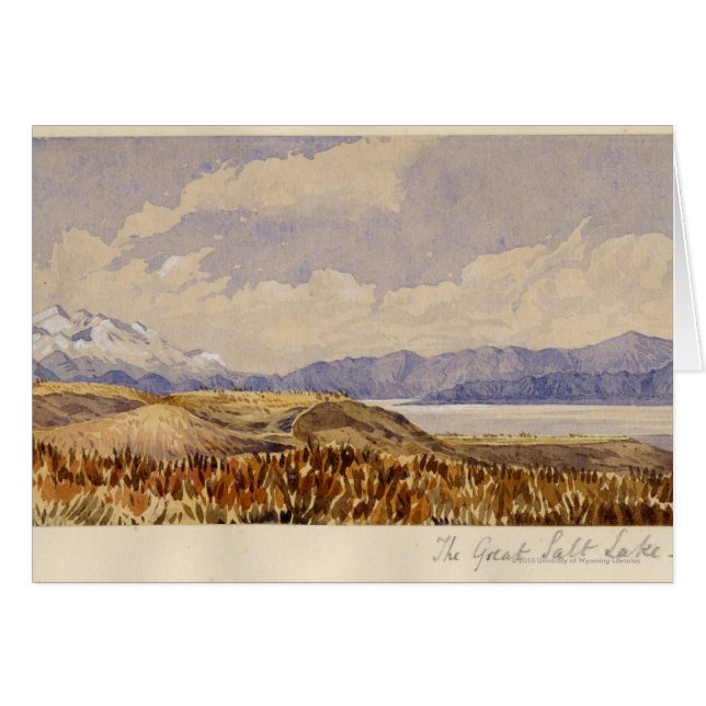 Het Great Salt Lake, Utah (Voorkant Horizontaal)