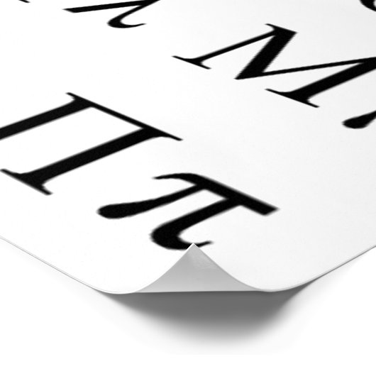 Het Grieks voor mij poster (Hoek)