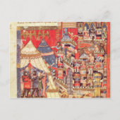 Het Griekse Kamp en de Stad van Troy Briefkaart (Voorkant)