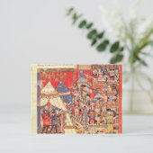 Het Griekse Kamp en de Stad van Troy Briefkaart (Staand voorkant)