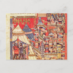 Het Griekse Kamp en de Stad van Troy Briefkaart