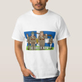 Het Griekse leger tijdens de Tweede Wereldoorlog T-shirt (Voorkant)