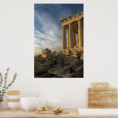 Het Griekse Parthenon van het Zuiden Poster (Keuken)