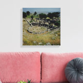 Het Griekse theater Canvas Afdruk (Insitu (Woonkamer))