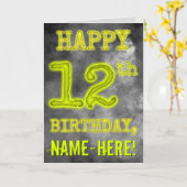 Het griezelige het Gloeien Aura kijkt "GELUKKIGE Kaart (Gele Bloem)