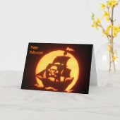 Het griezelige Schip van de Piraat Kaart (Gele Bloem)