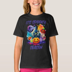 Het griezelige seizoen, Halloween Kinder meisje T-shirt