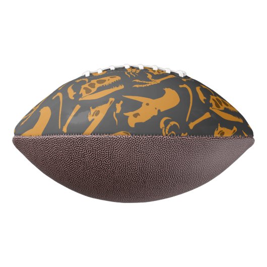 (Het Grijze) Bot van de dinosaurus American Football (Gedraaid 90)