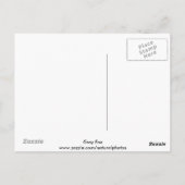 Het grijze Briefkaart van de Vos (Achterkant)