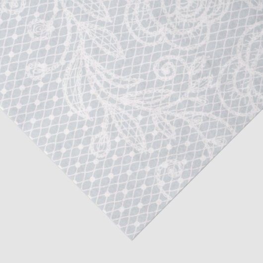 Het Grijze Lady Complimentary Decoupage Paper Tissuepapier (Detail)