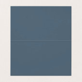 Het grijze Visitekaartje van het Manuscript van Pa (Binnenkant ongevouwen)