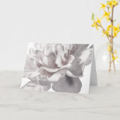 Het grijze Wenskaart van de Waterverf van de Kunst Kaart (Gele Bloem)