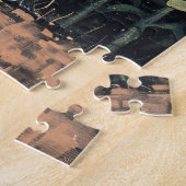 Het grillige Spookmaïsgebied Schilderen Legpuzzel (Zijkant)