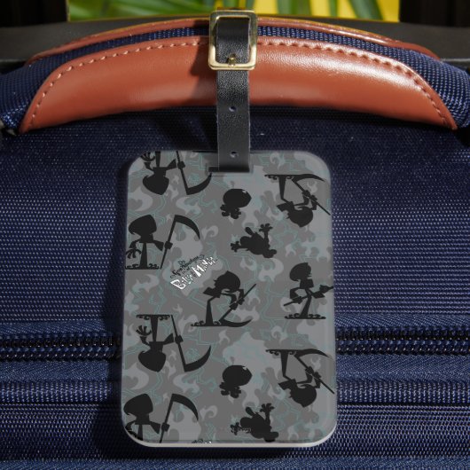 Het Grimmige Avonturen van Billy & Mandy Patroon Bagagelabel (Voorkant Insitu 2)