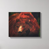 HET GRIZZLY BEREN canvas (Voorkant)