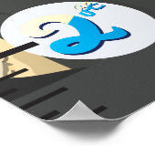 Het Groeidiagram van de Grote Muur van China Poster (Hoek)