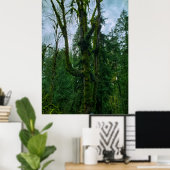 Het groen in de bomen Poster (Thuiskantoor)