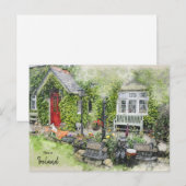 Het groen van Westport - Ierland Briefkaart (Voorkant / Achterkant)