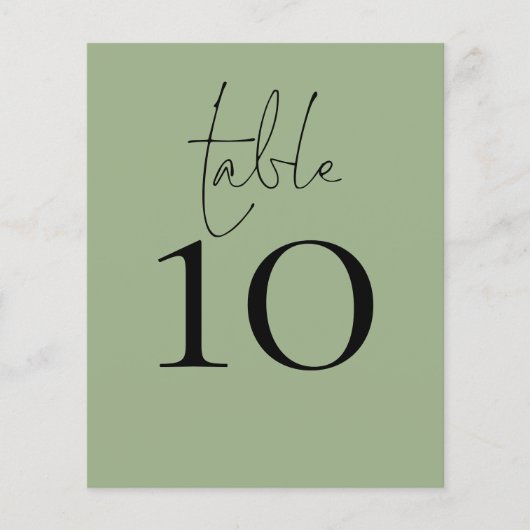 Het Groene Aantal van de Lijst van de Bieden van h (Voorkant)