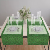 Het groene Ambuja instinct Korte Tafelloper