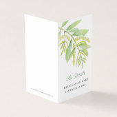 Het groene eucalyptusgebeurtenisschema en kaart va (Buitenkant)