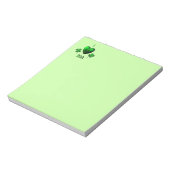 Het groene Hart het Iers van I Notitieblok (Linkerzijde)